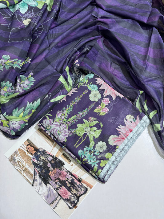 Maria B Alover Lawn 3pc