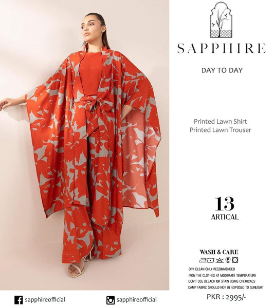 Sapphire Alover Lawn 2pc