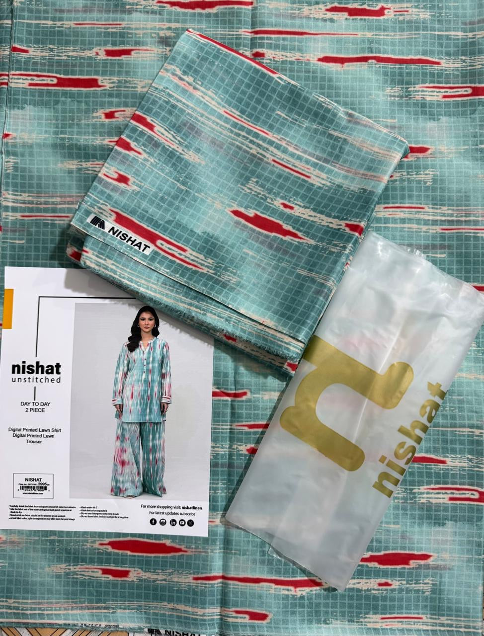 Nishat Lawn 2pc