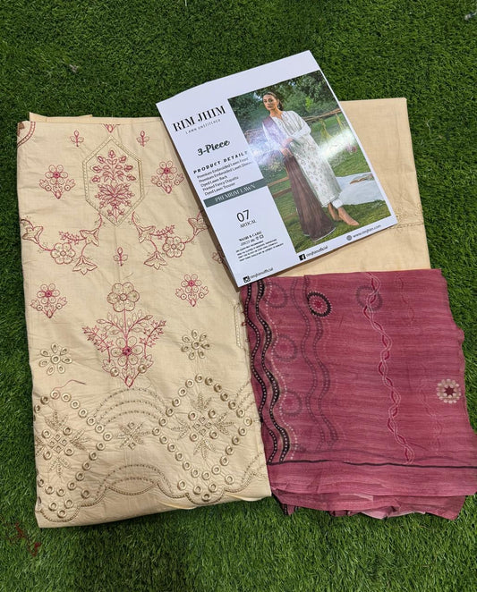 Rim Jim Embroidery 3pc