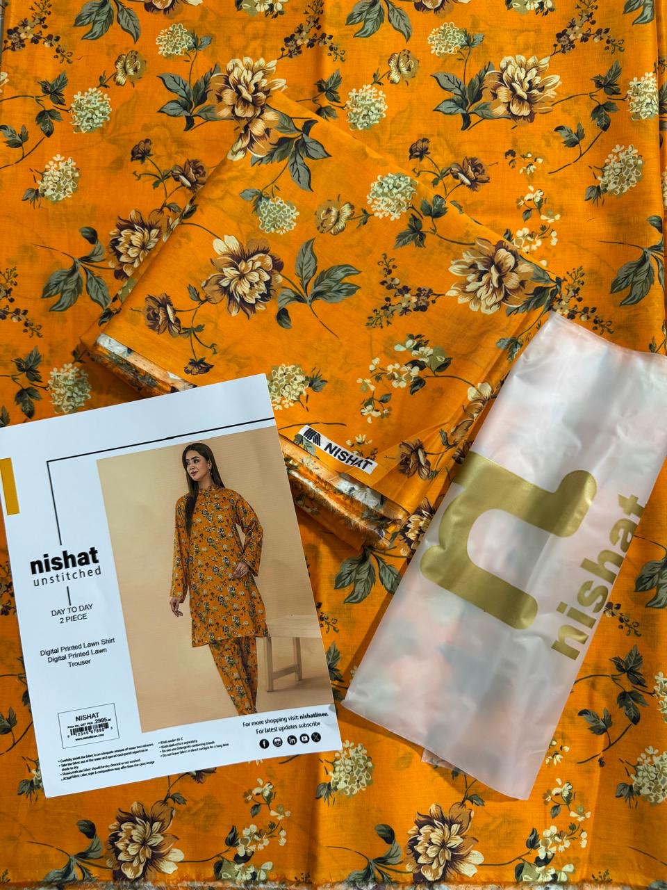 Nishat Lawn 2pc