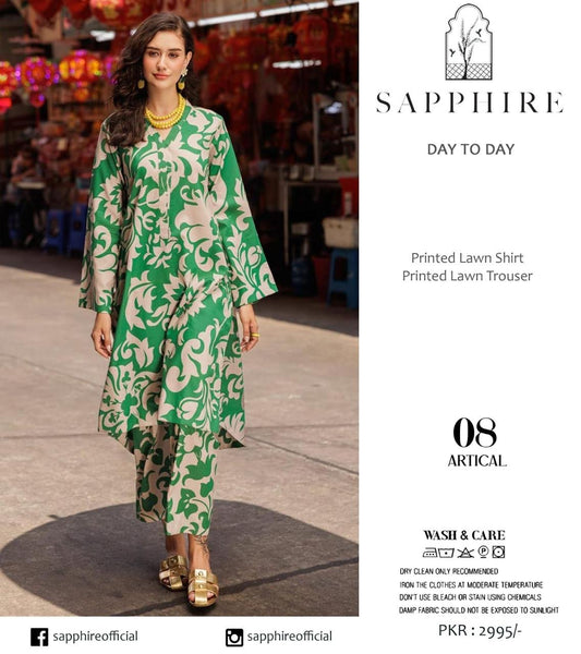 Sapphire Alover Lawn 2pc