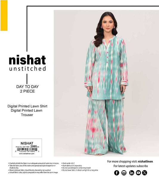 Nishat Lawn 2pc