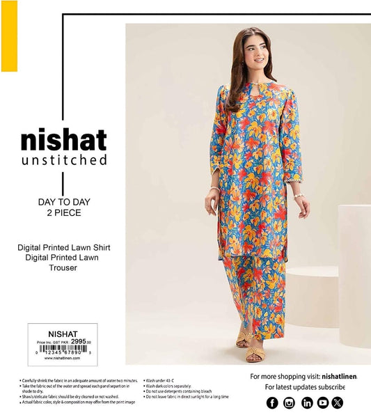 Nishat Lawn 2pc