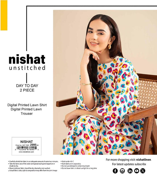 Nishat Lawn 2pc