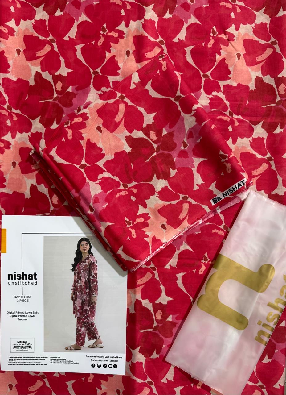 Nishat Lawn 2pc