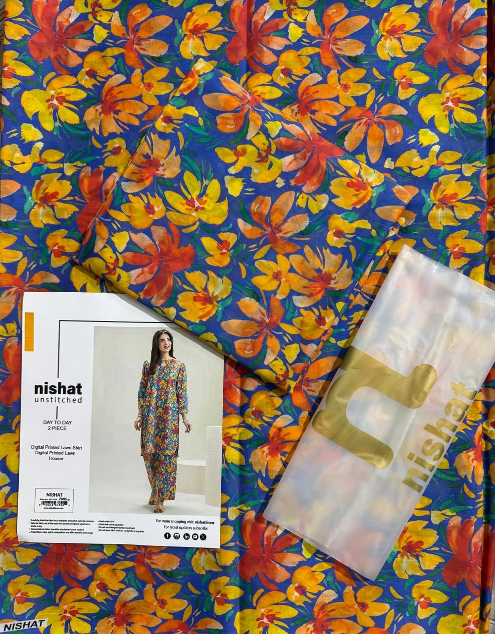 Nishat Lawn 2pc