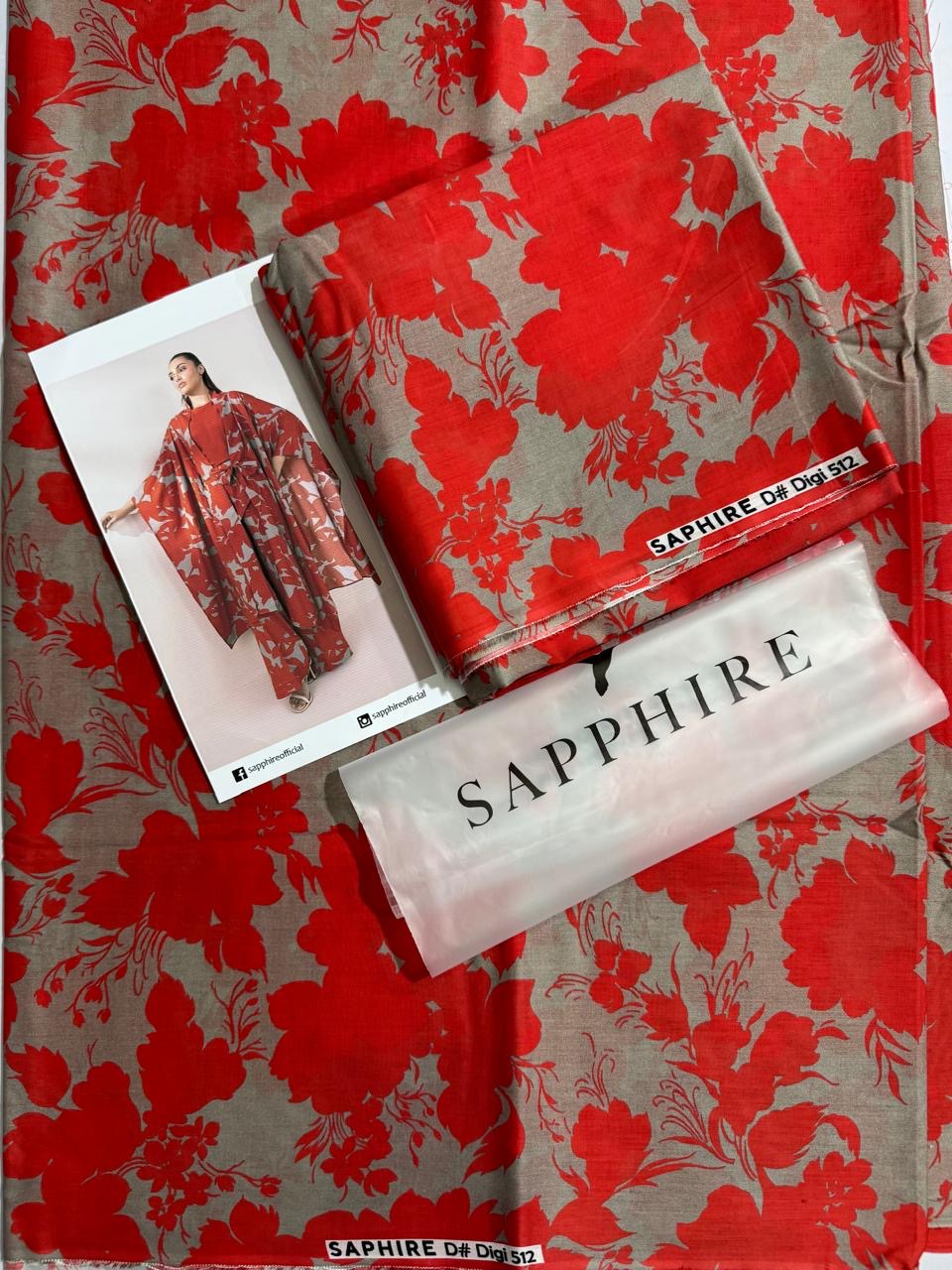 Sapphire Alover Lawn 2pc