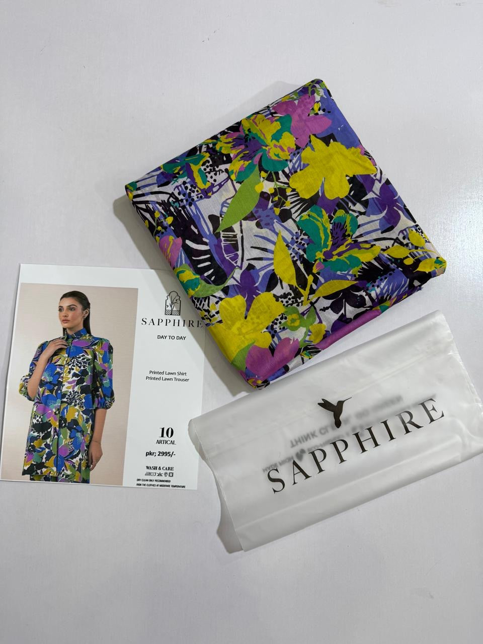 Sapphire Alover Lawn 2pc